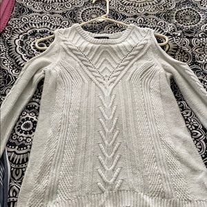 Off the shoulder sweater